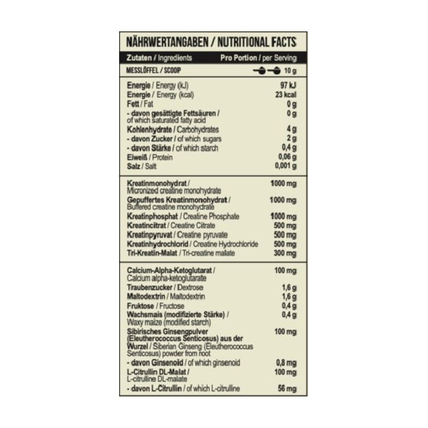 MST - Creatine Kick 1000g