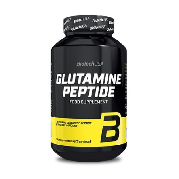 BioTech Glutamine Peptide 180 Kapseln