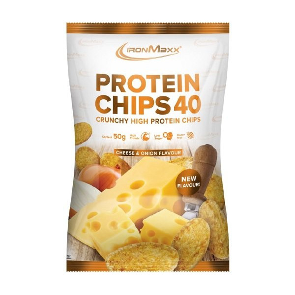 Ironmaxx Protein Chips 40 5x50g