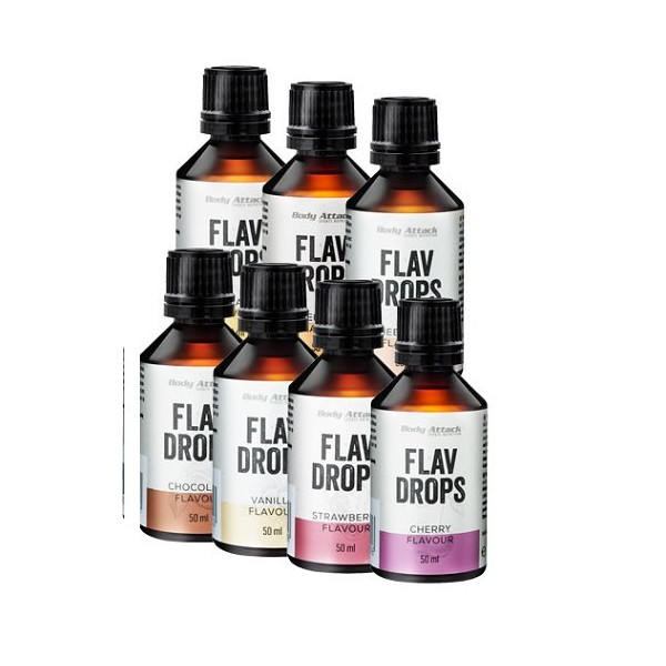Body Attack Flavour Drops 50ml