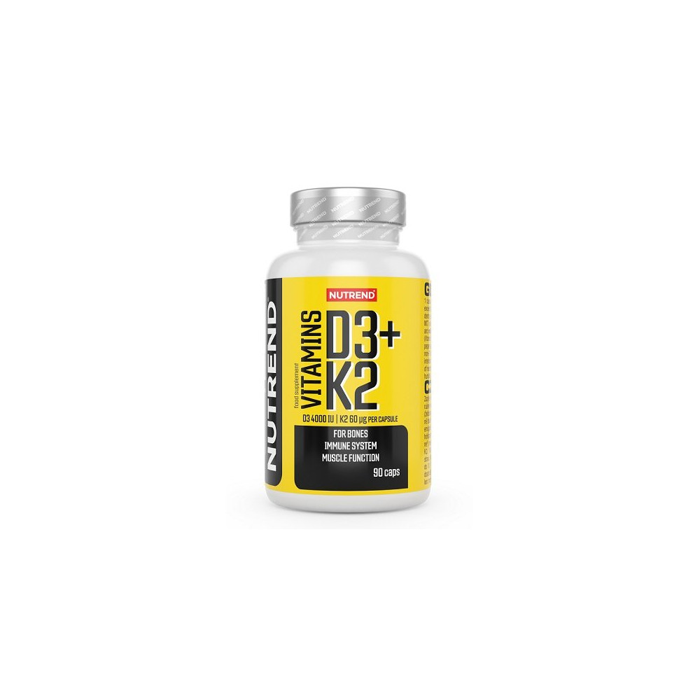 Nutrend Vitamin D3 + K2 4000 IU /60 ug- 90 Caps