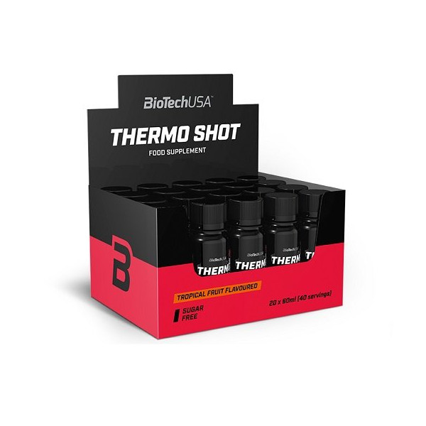 BioTech Thermo Shot 20x 60ml - Tropical Fruit