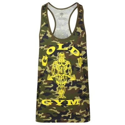 Gold´s Gym GGVST051 Muscle Joe Premium Tank Camo - green