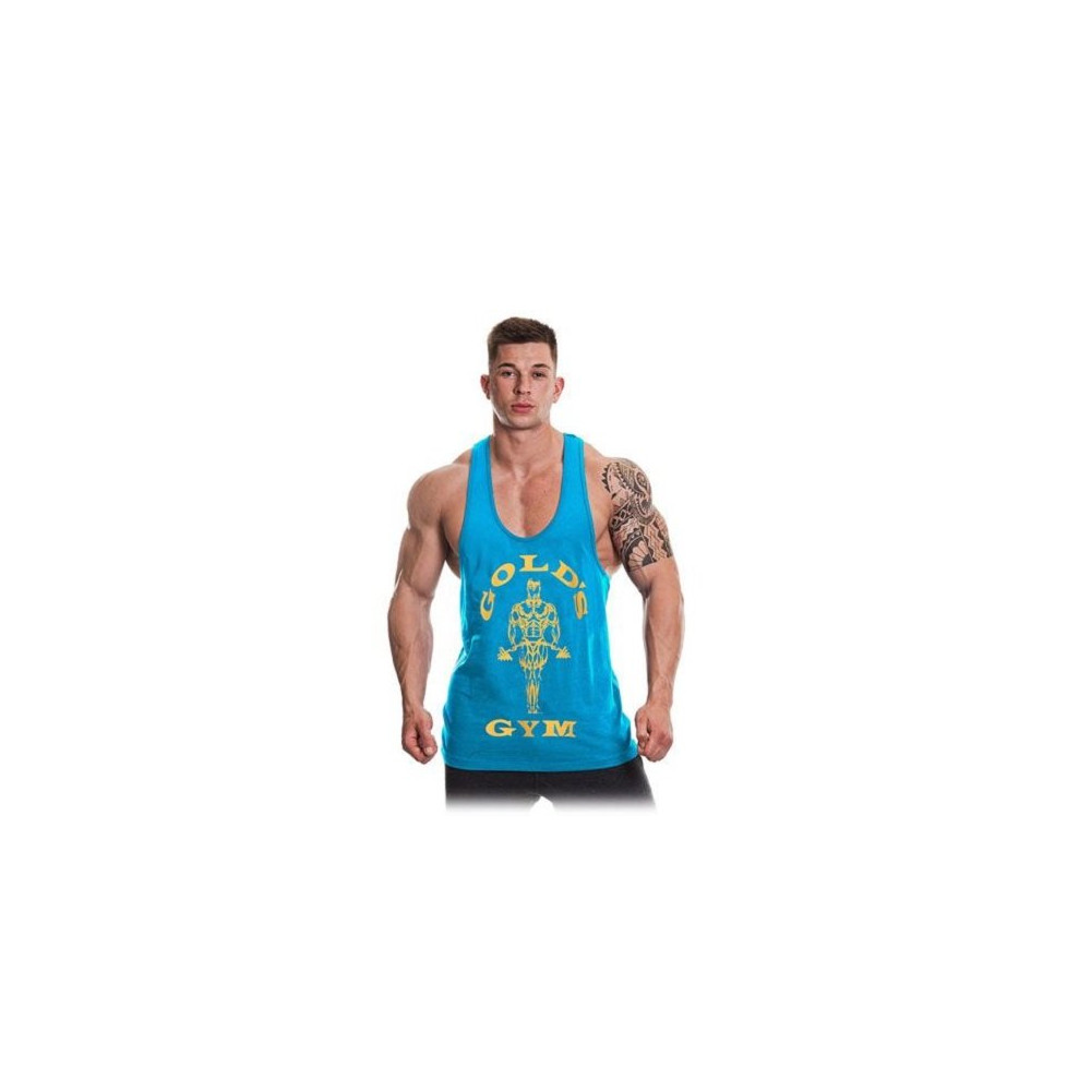 Golds Gym GGVST003 Stringer Joe Premium - turquoise/yellow