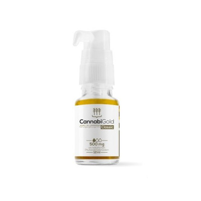 CannabiGold Classic 12ml 500mg CBD (5-) MHD 09/23