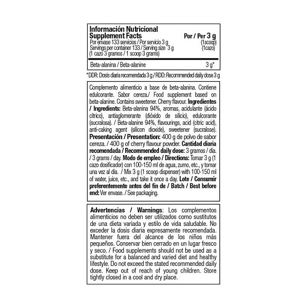 Zoomad One Raw Beta Alanin 400g