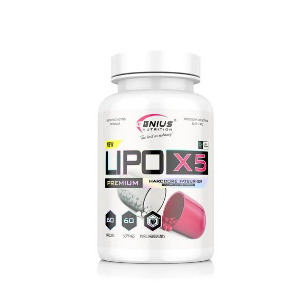 Genius Nutrition LIPO-X5 60 Kapseln