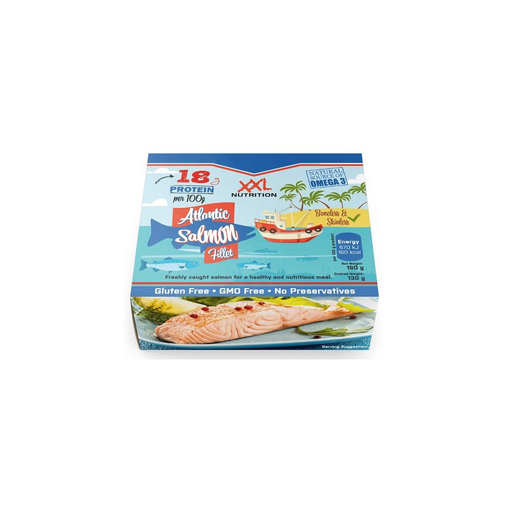XXL Nutrition Lachsfilet 160g