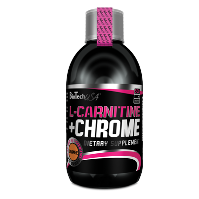 BioTech L-Carnitine + Chrome Liquid Concentrate 500ml
