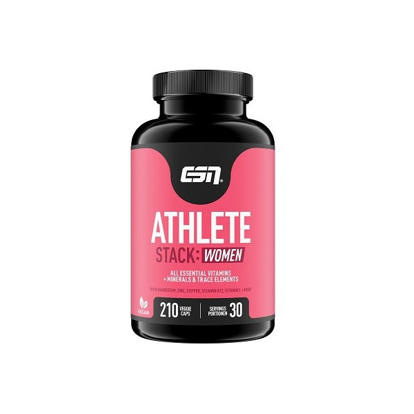 ESN Athlete Stack:WOMEN 210 Kapseln