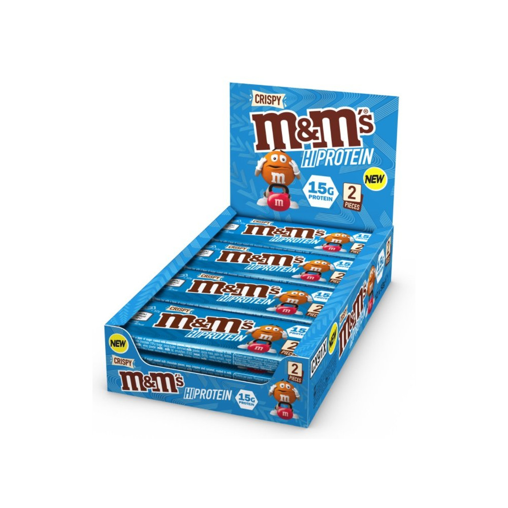 M&M M und M Protein Bar 12x51g