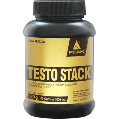 Peak Testo Stack - 60 Kapseln