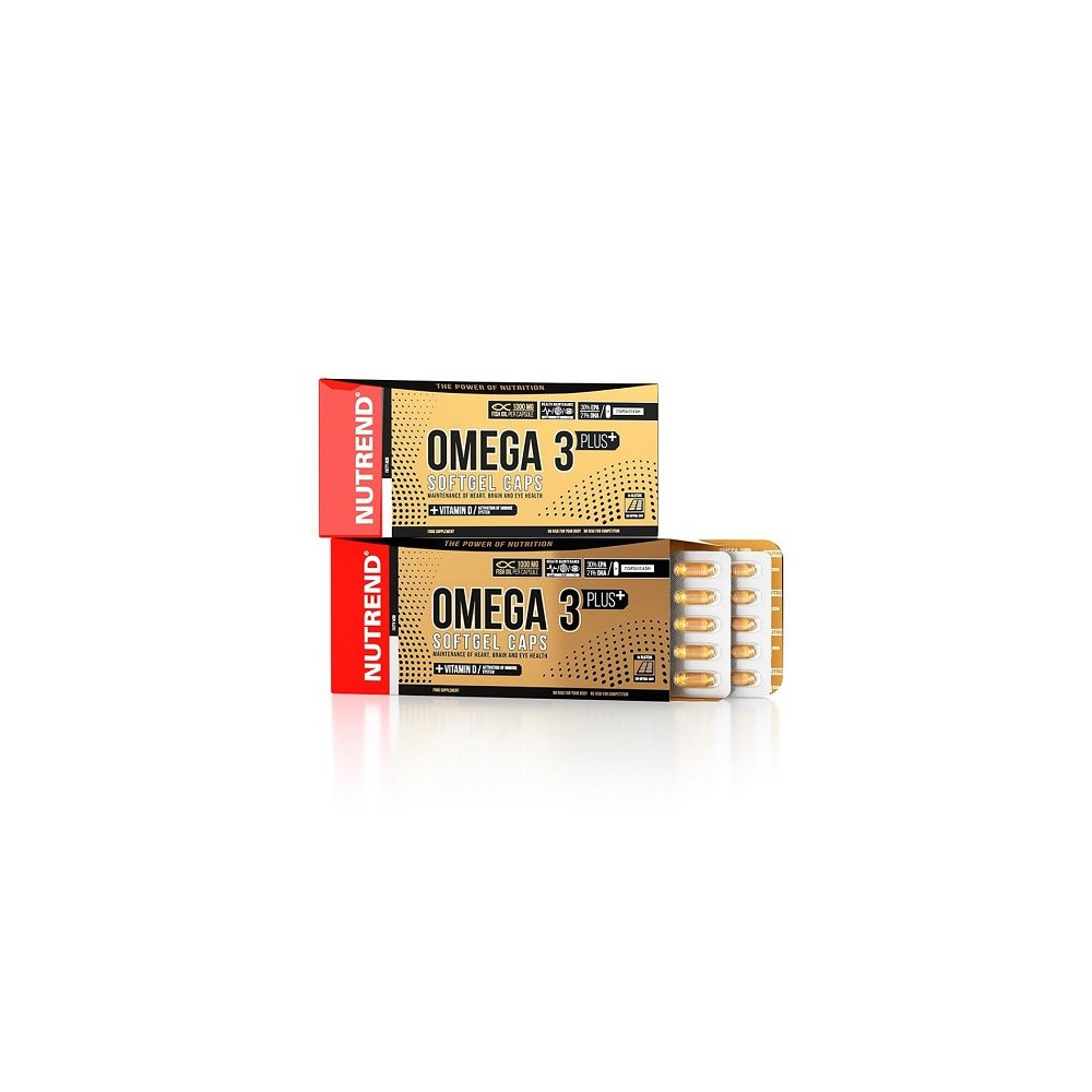 Nutrend Omega 3 Plus 120 Softgel Kapseln