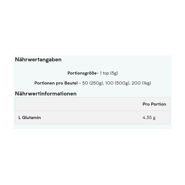 MyProtein Glutamin 500g