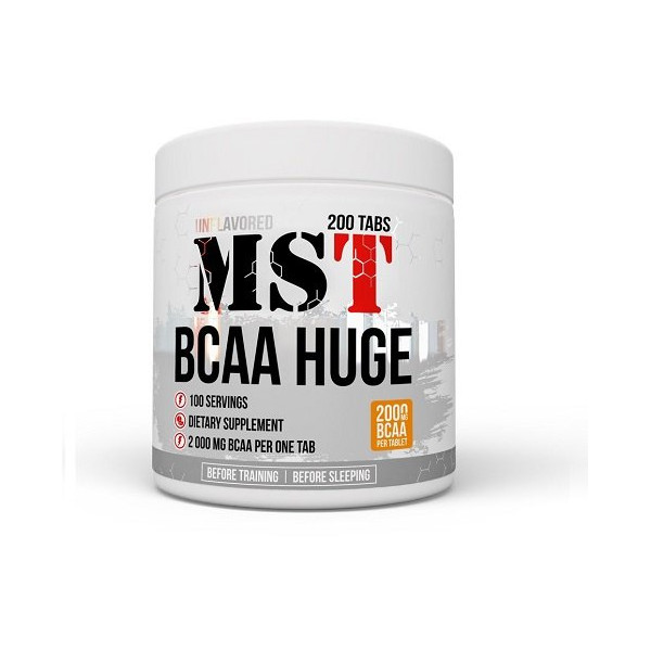 MST - BCAA Huge 200 Tabl./ 2gr pro Tablette