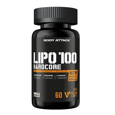 Body Attack LIPO 100-HARDCORE - 60 Caps