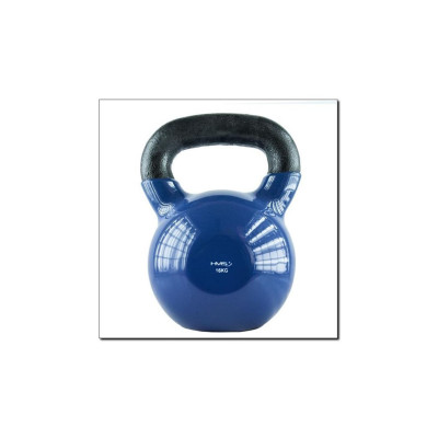 BLUE KETTLEBELL AUS GUSSEISEN MIT VINYLBESCHICHTUNG HMS
