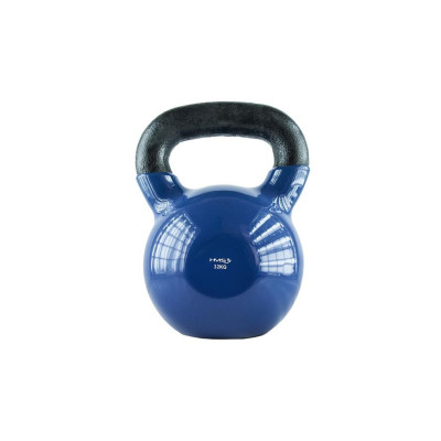 BLUE KETTLEBELL AUS GUSSEISEN MIT VINYLBESCHICHTUNG HMS