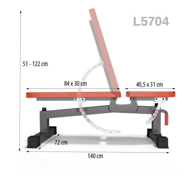 L5704 MULTIFUNCTIONAL BENCH HMS
