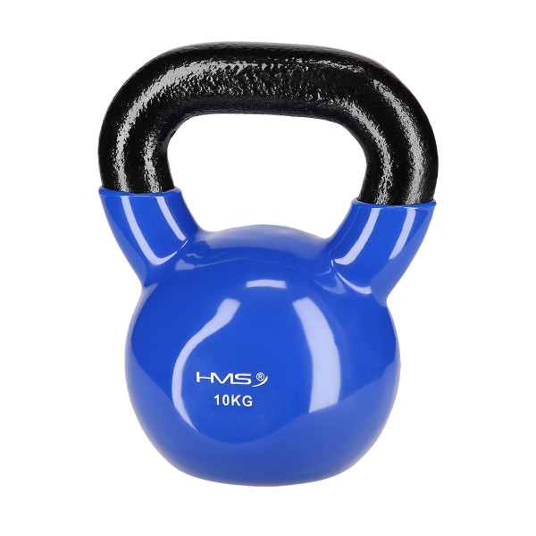 BLUE KETTLEBELL AUS GUSSEISEN MIT VINYLBESCHICHTUNG HMS
