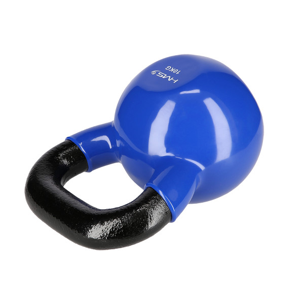 BLUE KETTLEBELL AUS GUSSEISEN MIT VINYLBESCHICHTUNG HMS