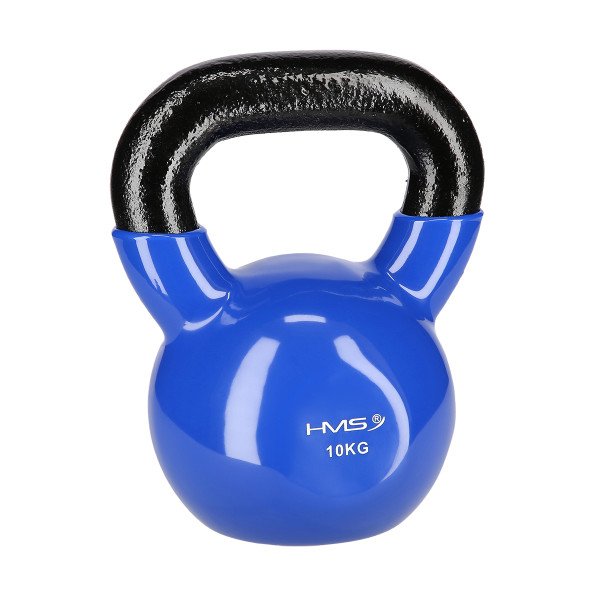 BLUE KETTLEBELL AUS GUSSEISEN MIT VINYLBESCHICHTUNG HMS