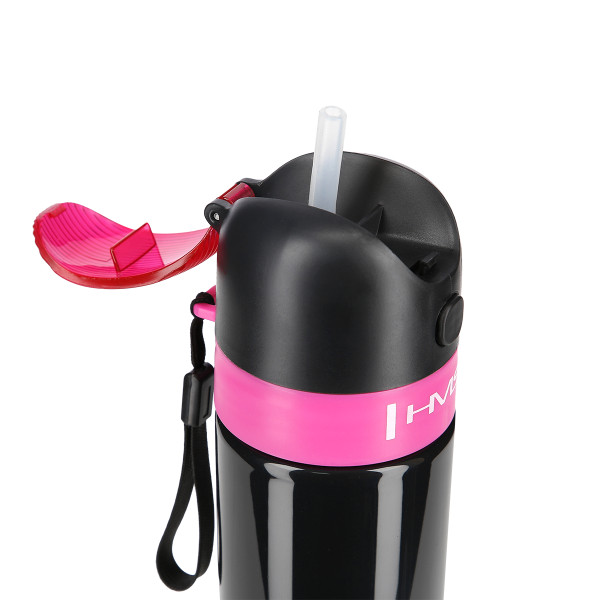 BDN670 WATER BOTTLE PINK 600ml HMS