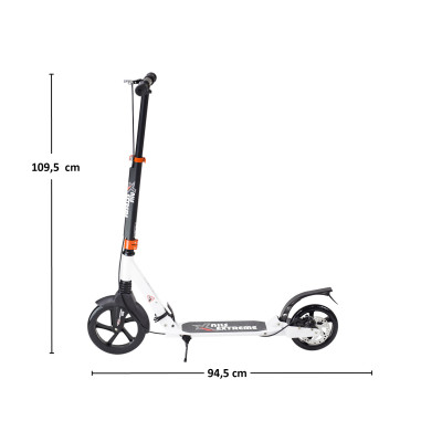 HA230T WHITE/BLACK PU 230/200MM SCOOTER NILS EXTREME