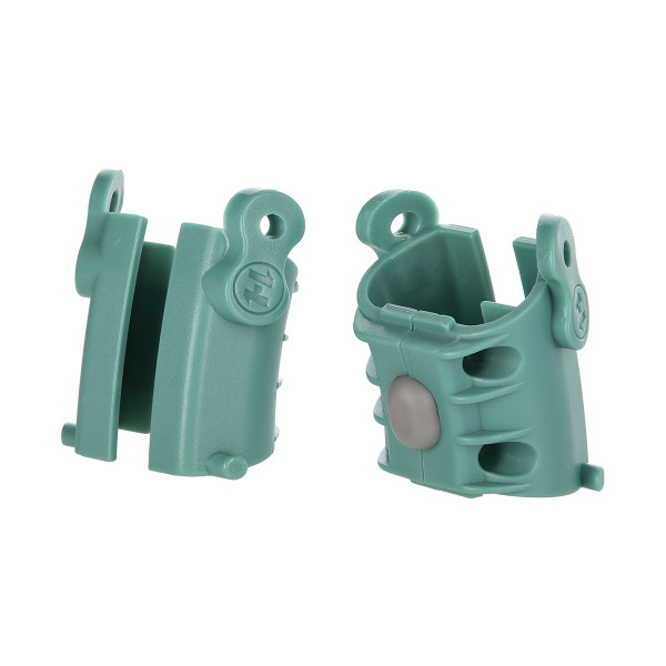 FH03 GREEN HULA HOOP WITH WEIGHT AND COUNTER