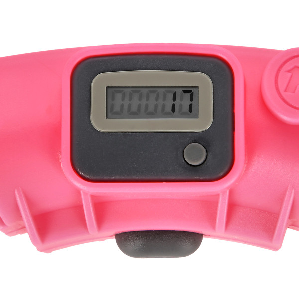 FH03 PINK HULA HOOP WITH WEIGHT AND COUNTER