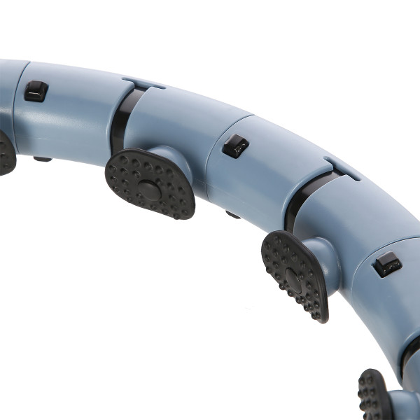 FH07 BLUE HULA HOOP WITH WEIGHT AND COUNTER STOCK