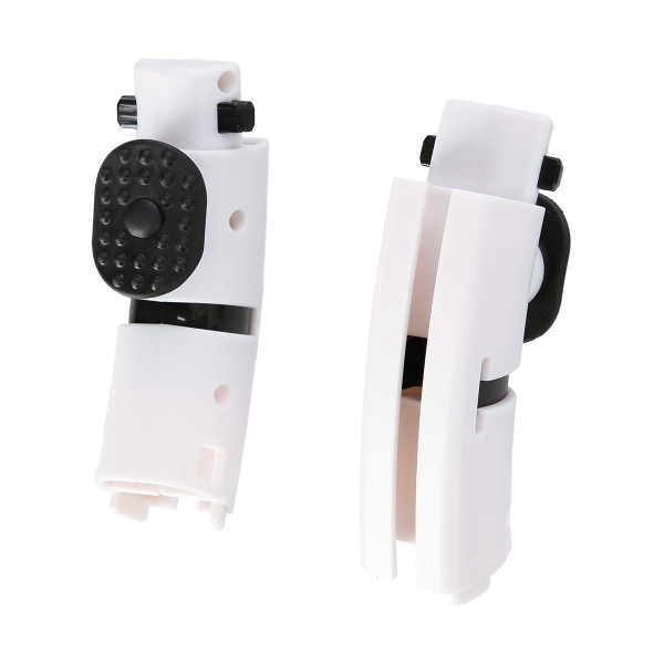 FH07 WHITE HULA HOOP WITH WEIGHT AND COUNTER STOCK