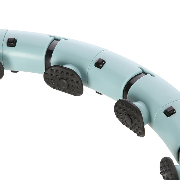 FH07 GREEN HULA HOOP WITH WEIGHT AND COUNTER STOCK