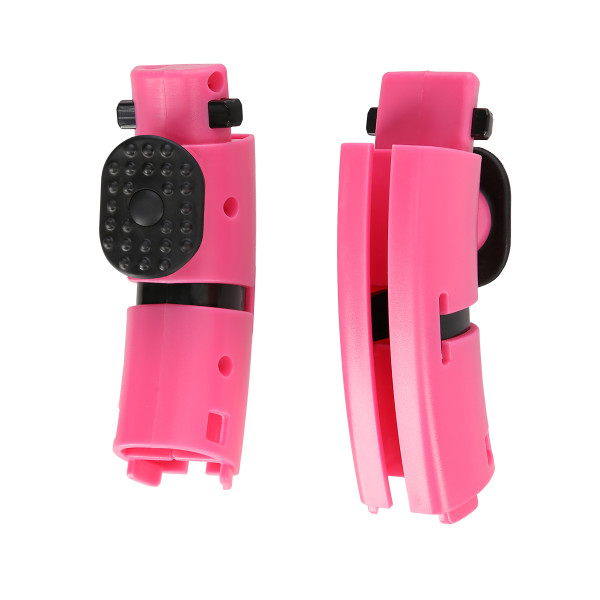 FH07 LIGHT PINK HULA HOOP WITH WEIGHT AND COUNTER