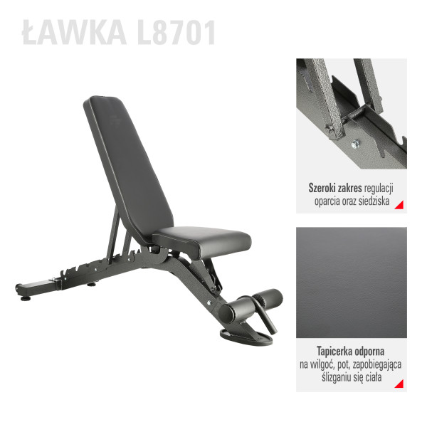 L8701 BARBELL BENCH