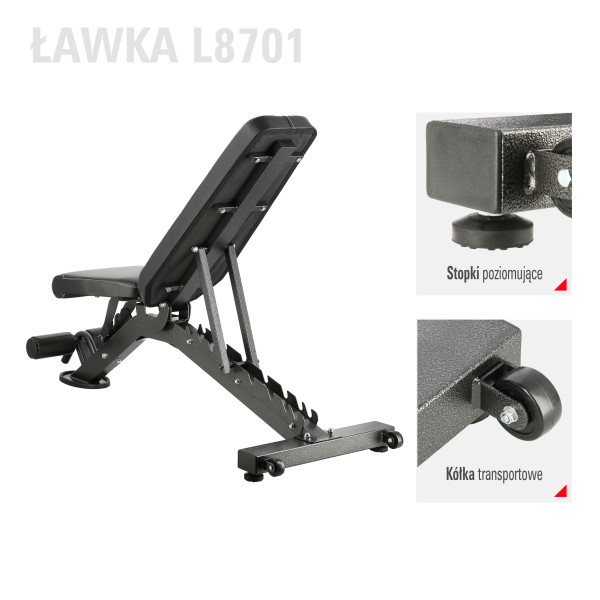 L8701 BARBELL BENCH