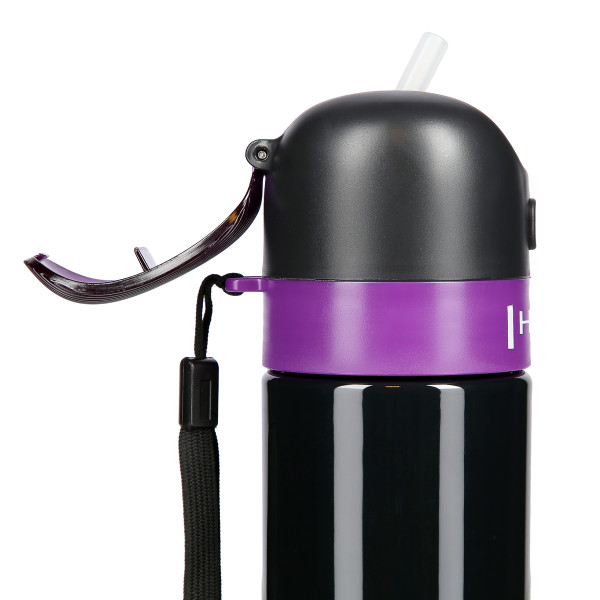 BDN670 PURPLE WATER BOTTLE 600ML HMS