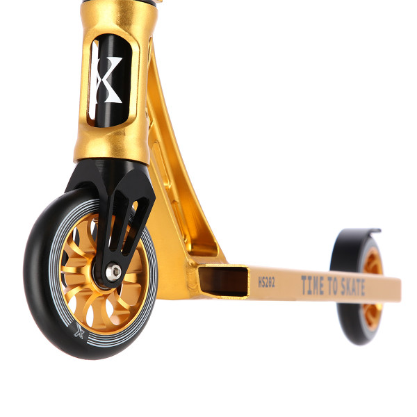 HS202 PRO BLACK-GOLD STUNT SCOOTER NILS EXTREME