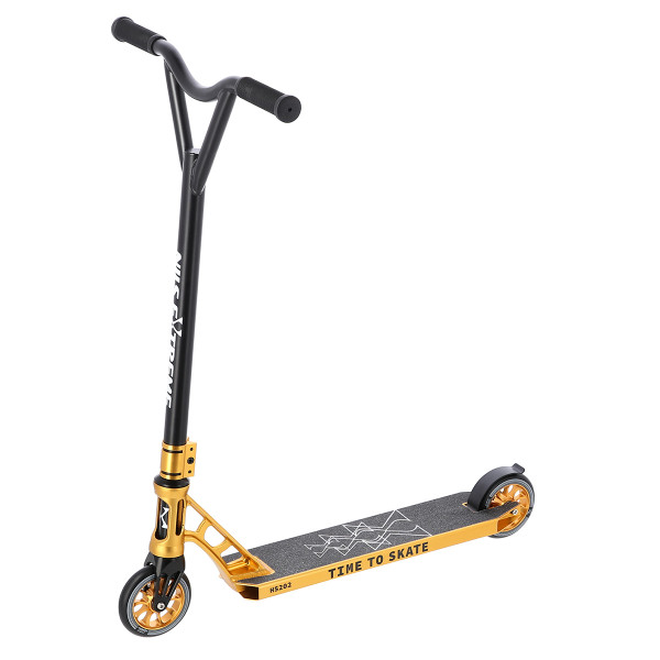 HS202 PRO BLACK-GOLD STUNT SCOOTER NILS EXTREME