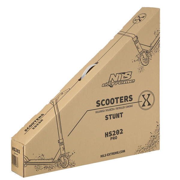 HS202 PRO BLACK-GOLD STUNT SCOOTER NILS EXTREME
