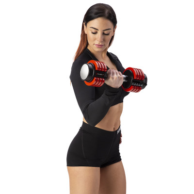 SR12 ADJUSTABLE DUMBBELL SET 12 LBS HMS