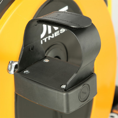 M8410 BLACK-ORANGE MAGNETIC BIKE ONE FITNESS