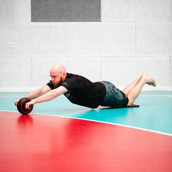 BAUCHROLLER + UNTERLEGMATTE HMS