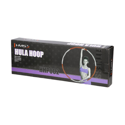 RED-GREY HULA HOOP REIFEN 1,2 KG 100 CM HMS