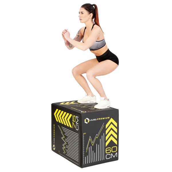 PLYO-BOX SOFT 750x600x500MM HMS PREMIUM