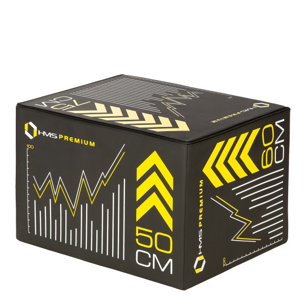 PLYO-BOX SOFT 750x600x500MM HMS PREMIUM