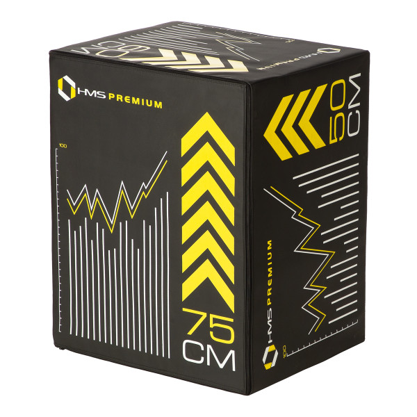 PLYO-BOX SOFT 750x600x500MM HMS PREMIUM