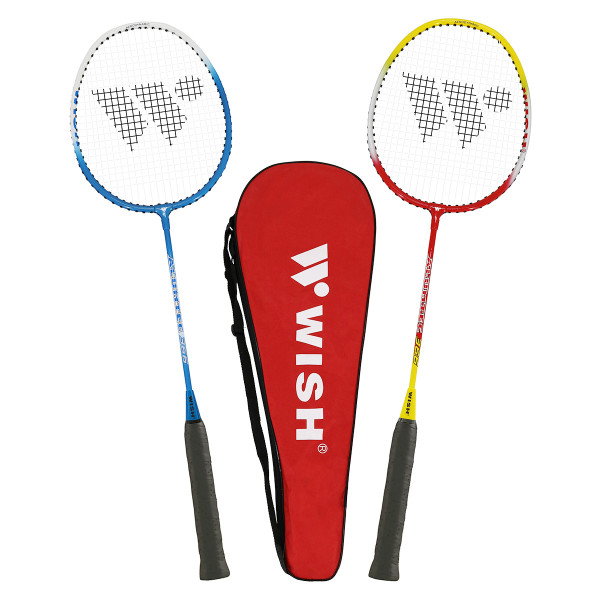 366K SET MIT BADMINTONSCHLÄGERN WISH