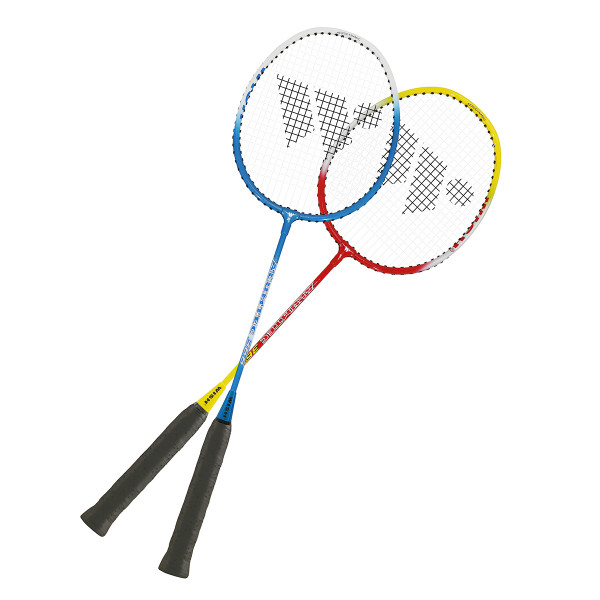 366K SET MIT BADMINTONSCHLÄGERN WISH