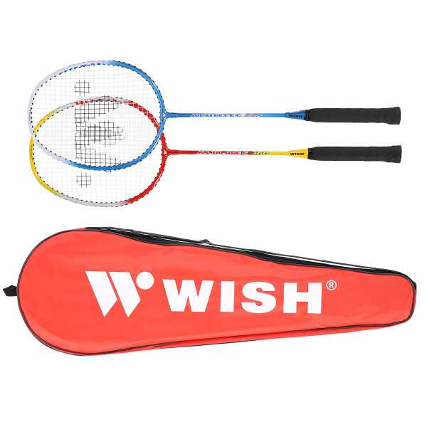 366K SET MIT BADMINTONSCHLÄGERN WISH